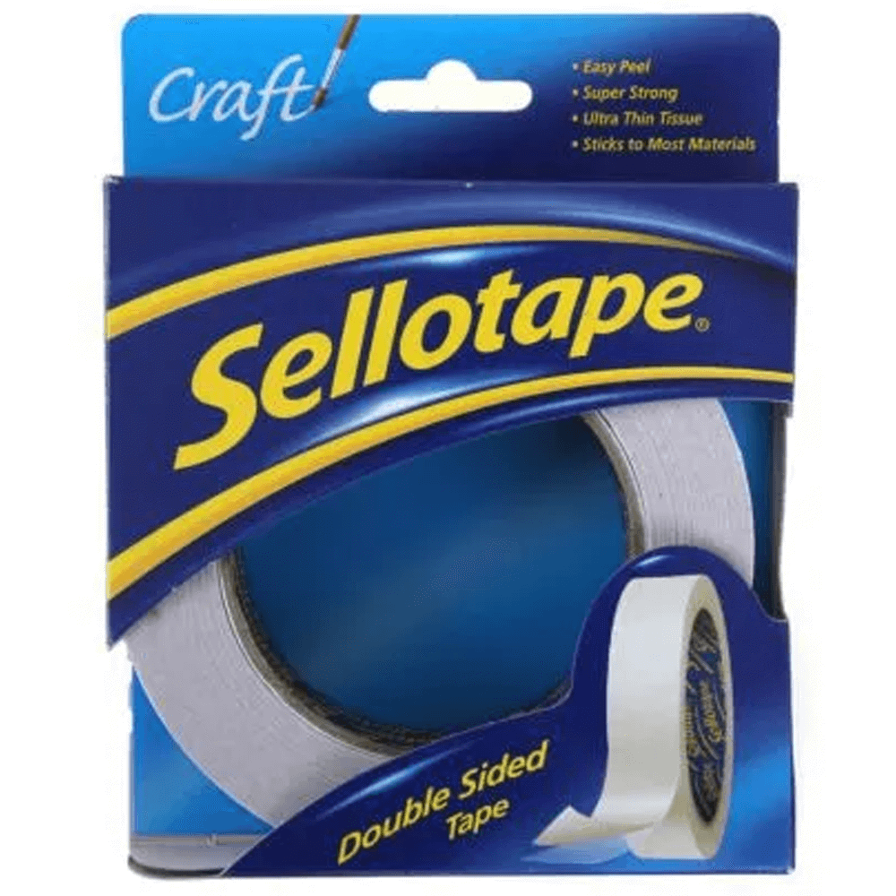 Sellotape Double Sided Tape 25mm x 33M